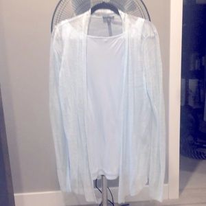 Lightweight Eileen Fisher cardigan and cami